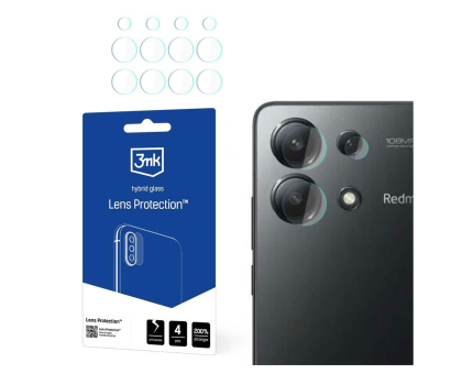 Szkło i folia ochronna 3MK Lens Protection do Redmi Note 13 4G 5903108555739